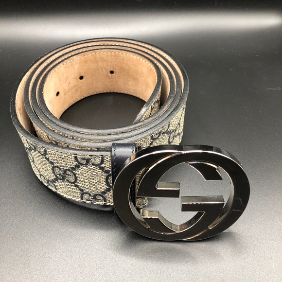 Gucci Other - Gucci GG Monogrammed GG Buckle Belt